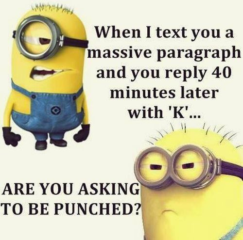 Funny Quotes About Me
 Funniest Minion Quotes The Week