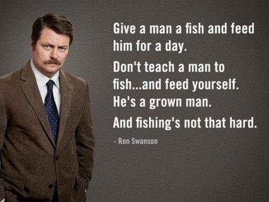 Funny Ron Swanson Quotes
 Ron Swanson Quotes About Meat QuotesGram