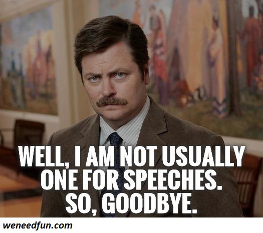 Funny Ron Swanson Quotes
 Top 16 Ron Swanson Funny Quotes
