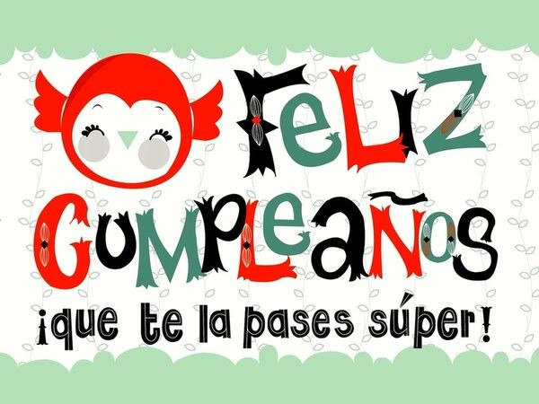 Funny Spanish Birthday Wishes
 Happy Birthday In Spanish Art Print