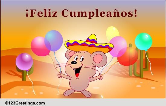 Funny Spanish Birthday Wishes
 Happy Birthday Wish In Spanish Free Specials eCards