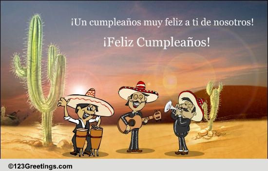 Funny Spanish Birthday Wishes
 A Cool Spanish Birthday Wish Free Specials eCards