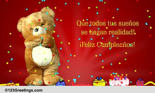 Funny Spanish Birthday Wishes
 An Amazing Spanish Birthday Wish Free Specials eCards