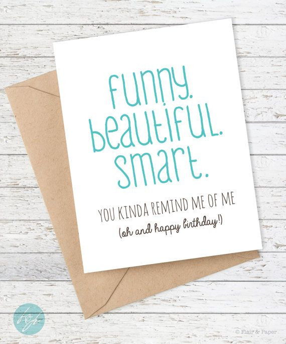 Funny Things To Say In A Birthday Card
 Girlfriend Birthday Card Friend Birthday Funny by