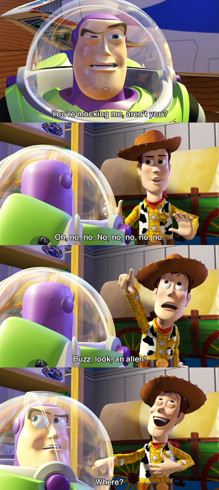 Funny Toy Story Quotes
 159 best Disney Toy Story images on Pinterest