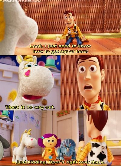 Funny Toy Story Quotes
 Just watched this scene