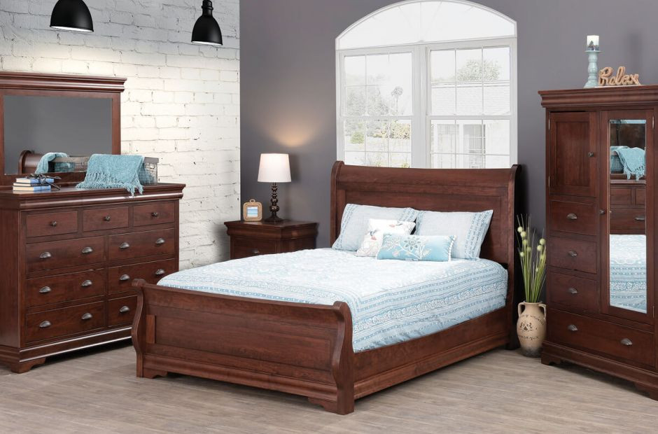 Furniture For A Small Bedroom
 Marseille Sleigh Bedroom Furniture Set Countryside Amish