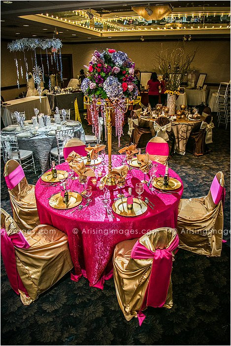 Fuschia Wedding Decorations
 Viviano s Bridal Extravaganza at the Best Western Sterling