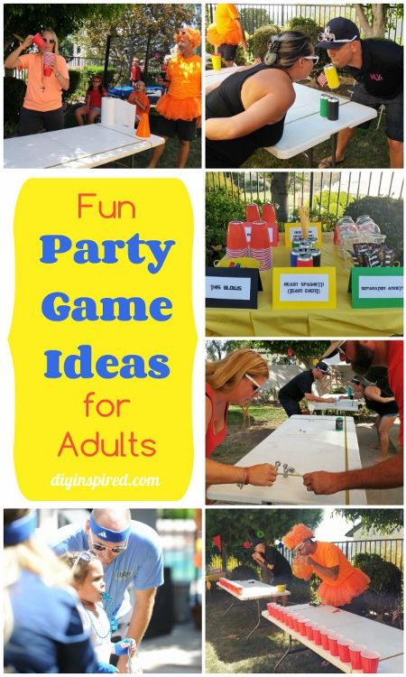 Game Ideas For Halloween Party For Adults
 Fun Party Games for Adults Party Games