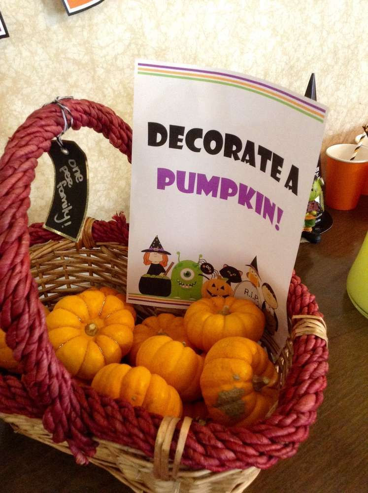 Game Ideas For Halloween Party For Adults
 Decorate a pumpkin at a Halloween party See more party