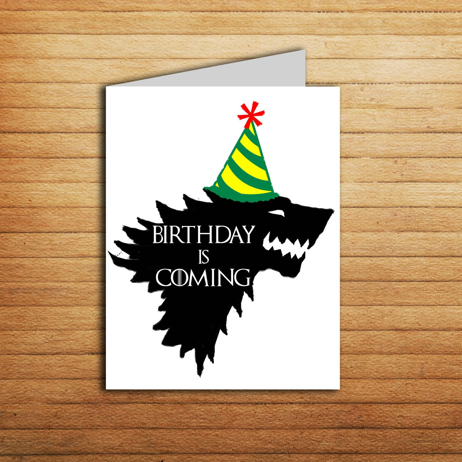 Game Of Thrones Birthday Card
 Game of Thrones Birthday card Printable Game of Thrones card
