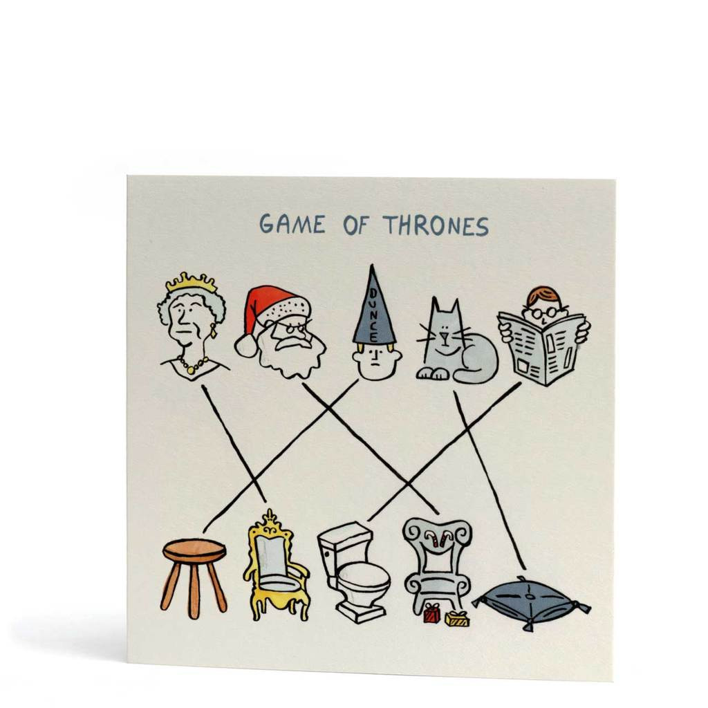 Game Of Thrones Birthday Card
 Game of Thrones Birthday Greeting Card