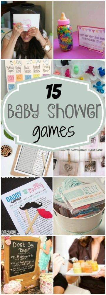 Games For Baby Showers Party
 15 Entertaining Baby Shower Games Pretty My Party