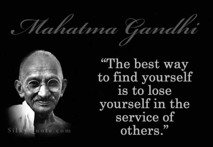 Gandhi Inspirational Quotes
 Leadership Quotes By Gandhi QuotesGram
