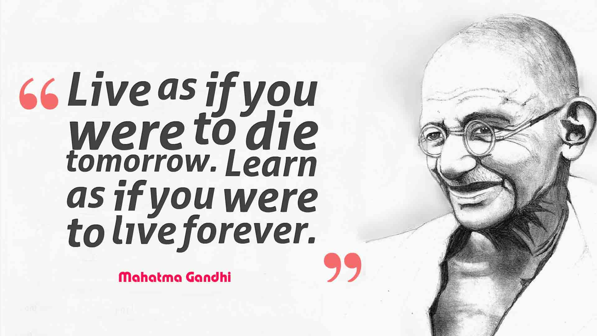 Gandhi Leadership Quotes
 Lessons To Learn From The Life Mahatma Gandhi