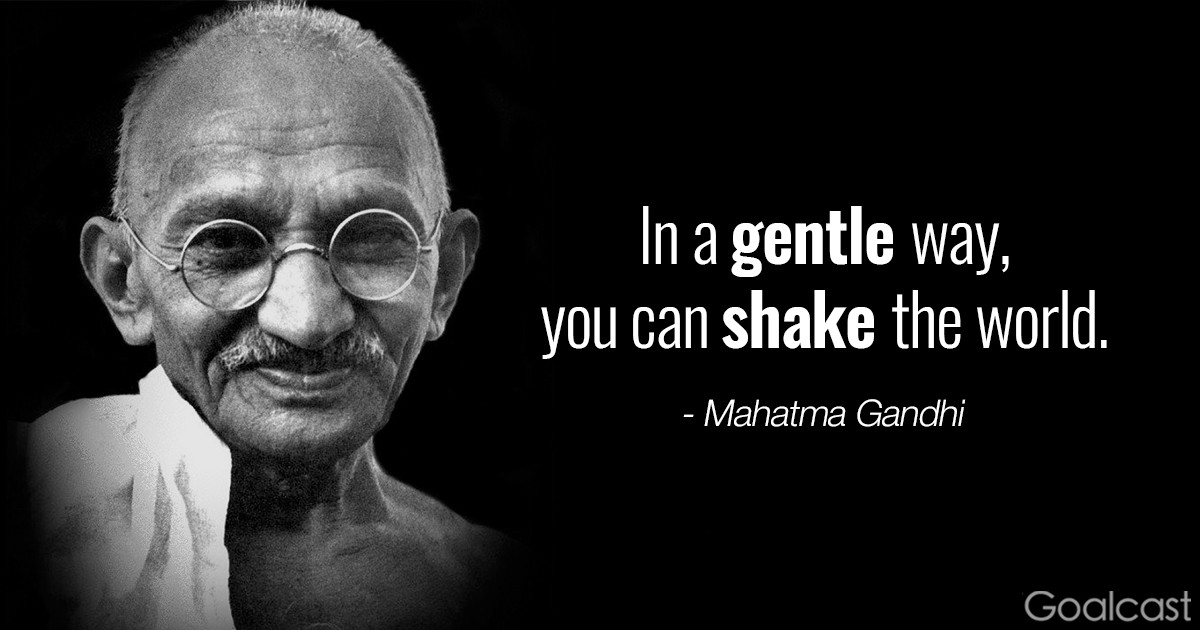 Gandhi Leadership Quotes
 Top 20 Most Inspiring Mahatma Gandhi Quotes of All Time
