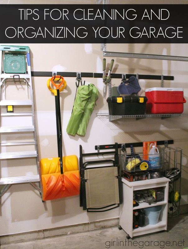 Garage Cleaning And Organizing
 386 best images about Blog Posts Girl in the Garage on