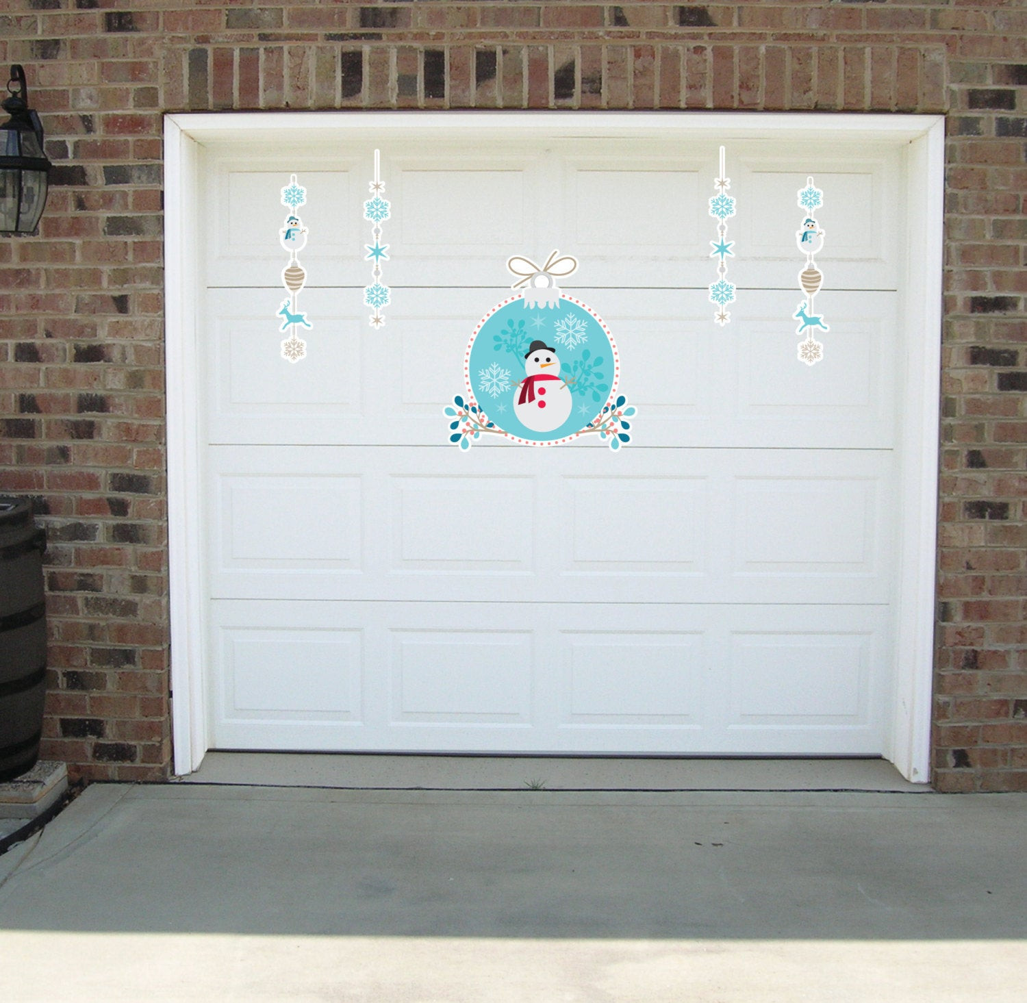 Garage Door Magnets
 Decorate your garage with Christmas magnets Christmas garage