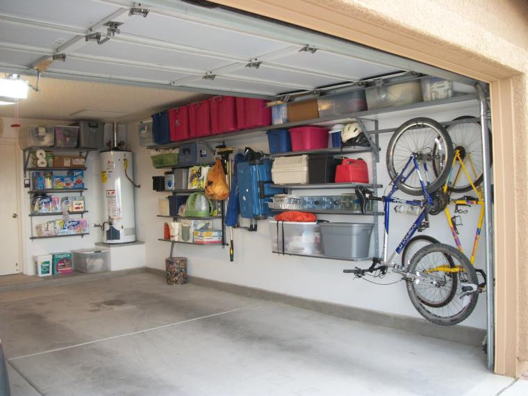 Garage Organization System
 The pros & cons of various garage storage systems