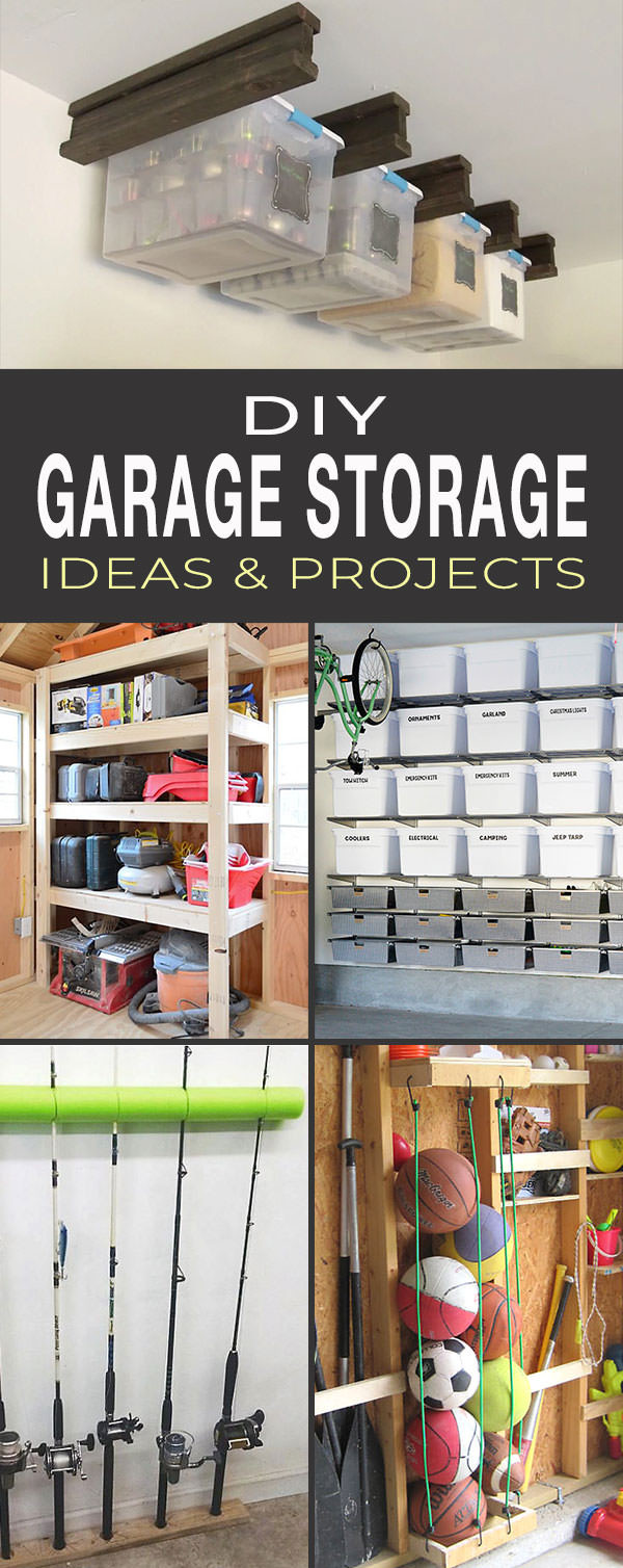 Garage Organizing Pinterest
 DIY Garage Storage Ideas & Projects