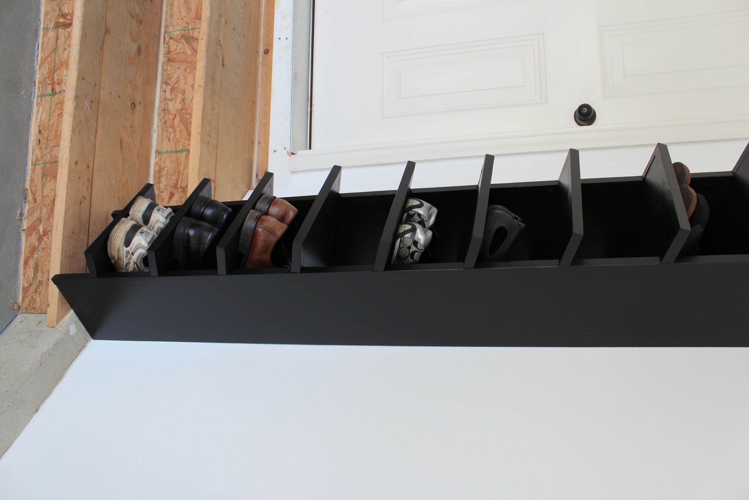 Garage Shoe Organizers
 Our Home From Scratch