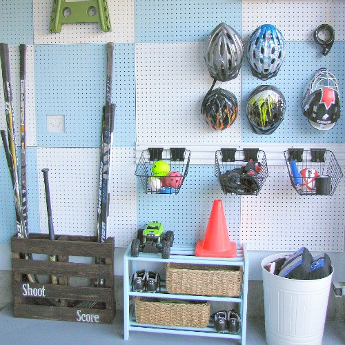 Garage Sports Organizer
 6 Amazing Sports Equipment Storage Ideas That Will Blow