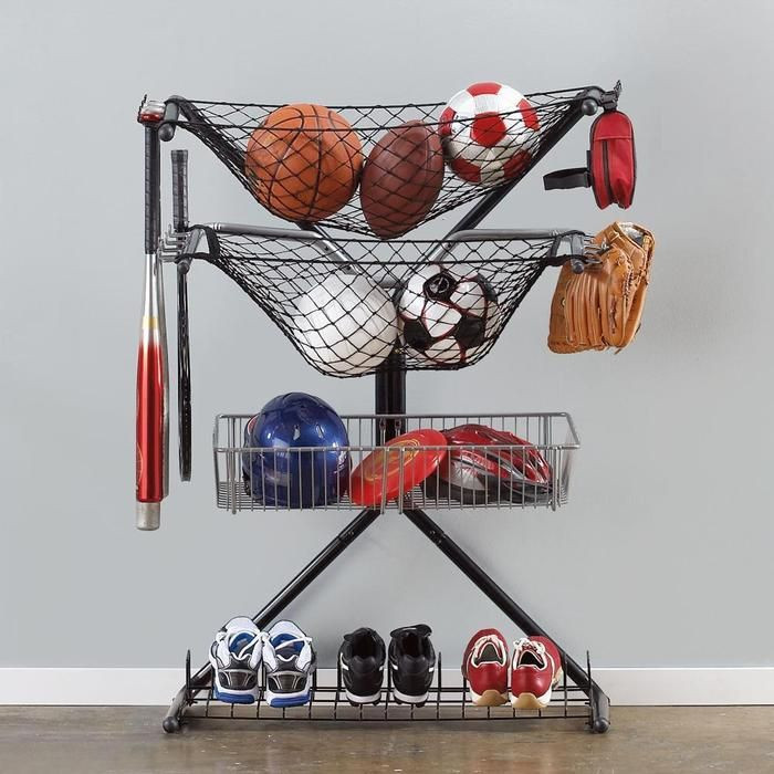 Garage Sports Organizer
 32 best DIY Self Storage and Home Improvement images on