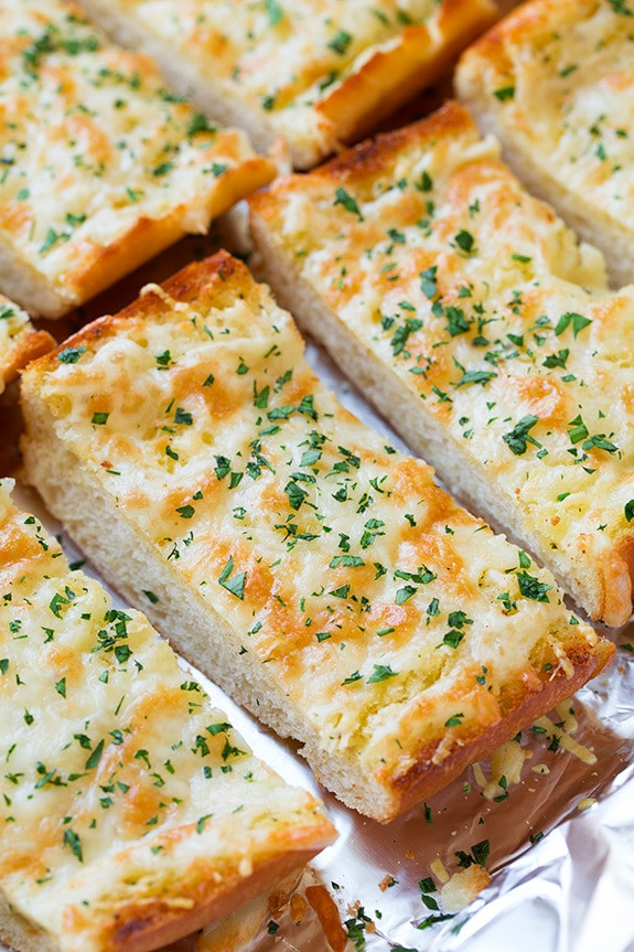Garlic Bread With Cheese
 Cheesy Garlic Bread Easy & Homemade Cooking Classy