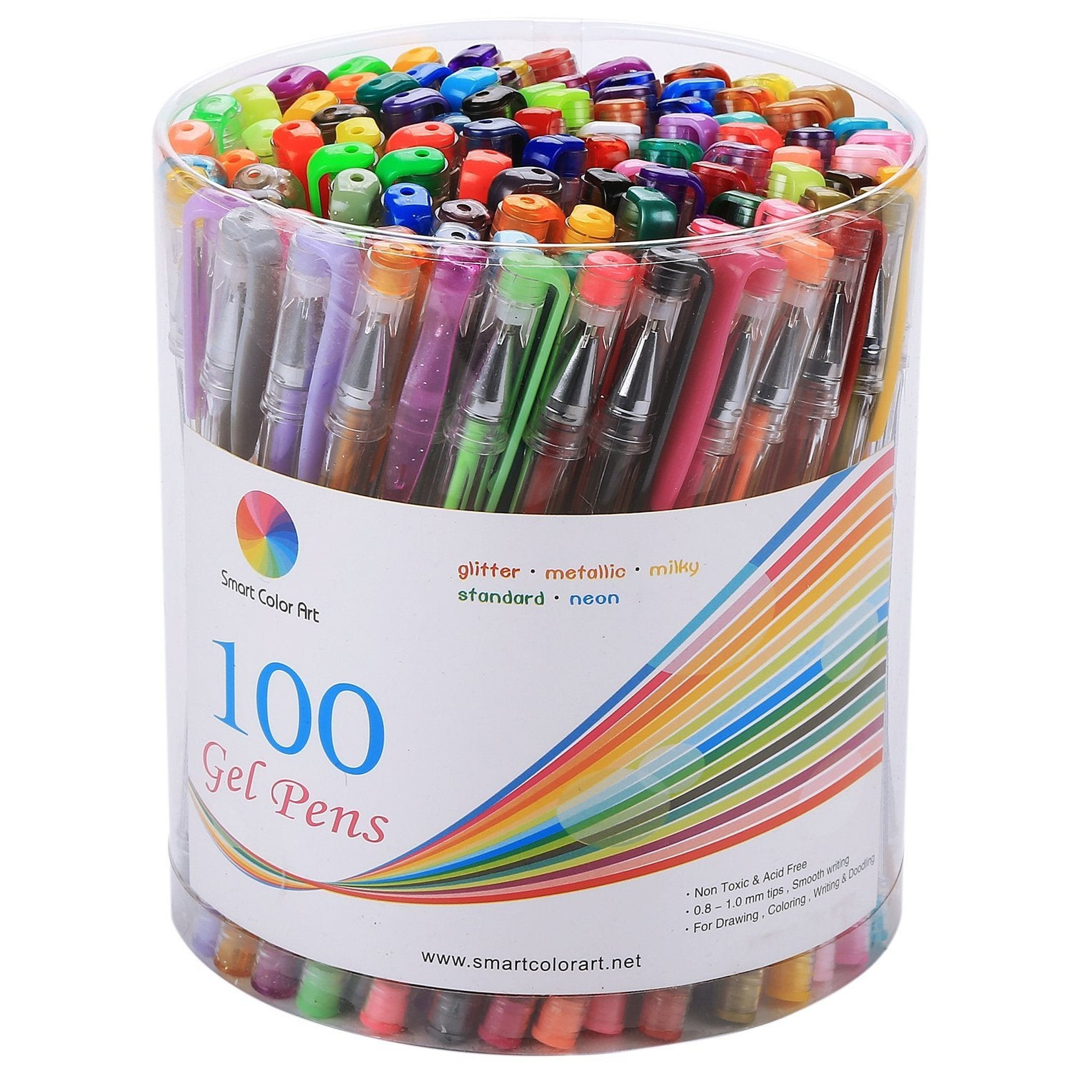 Gel Pens For Adult Coloring Books
 100 Coloring Gel Pens Adult Coloring Books Drawing Bible