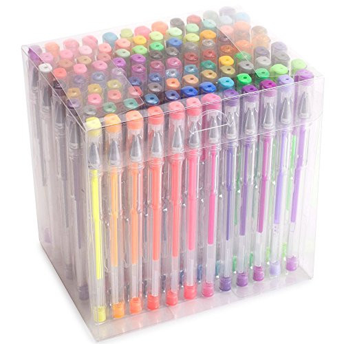 Gel Pens For Adult Coloring Books
 Courise 108 Unique Colors Gel Pens Gel Pen Set For Adult