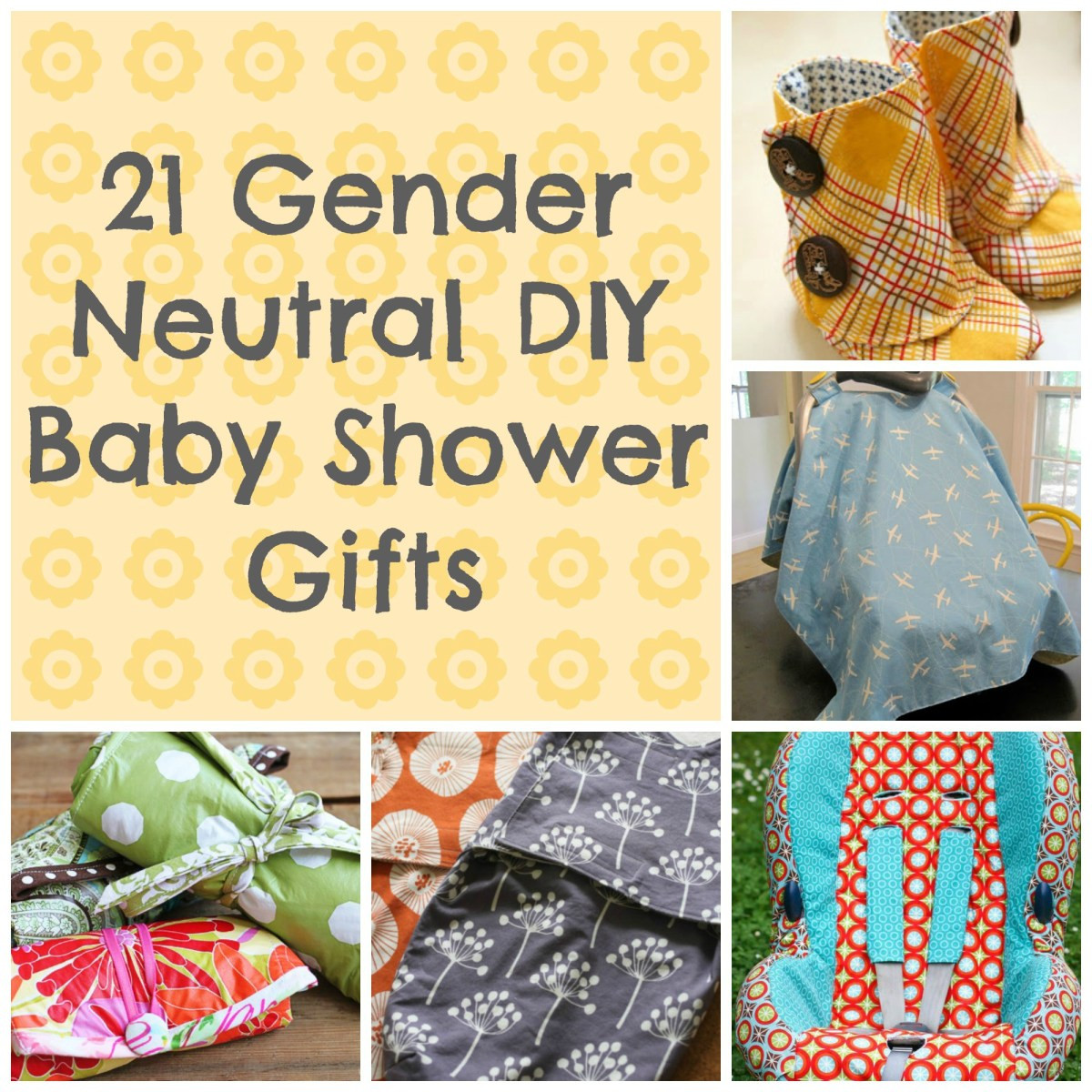 Gender Neutral Baby Gifts
 21 Awesome DIY Baby Shower Gift Ideas That Are Gender Neutral