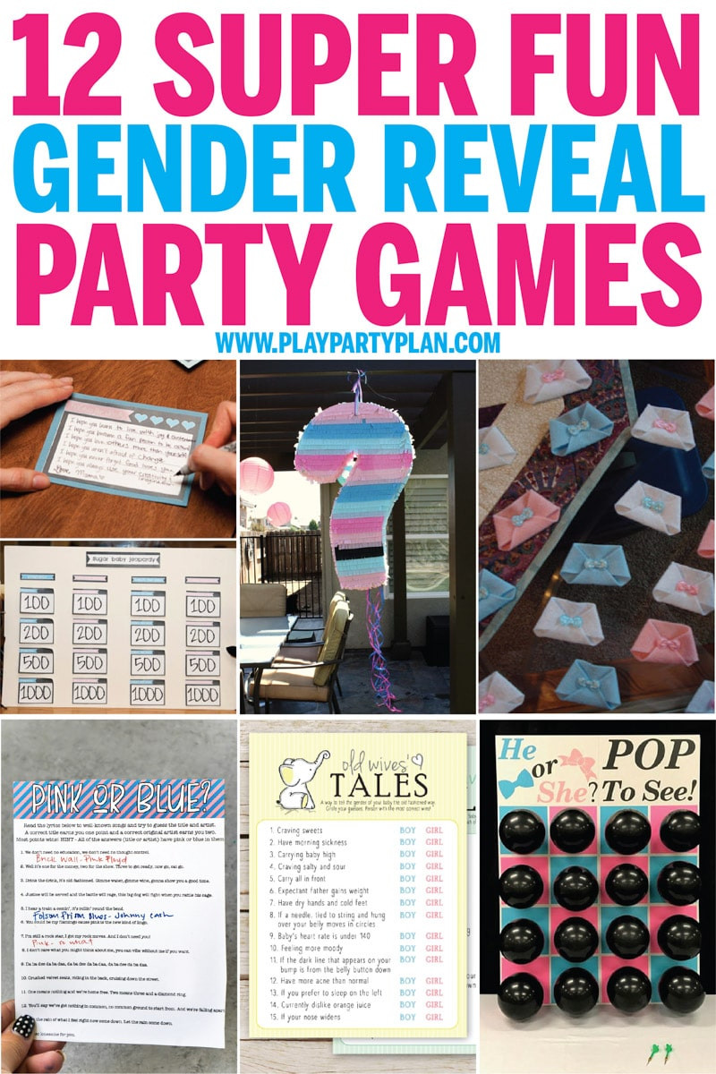 Gender Party Ideas Games
 12 of the Best Gender Reveal Party Games Ever Play Party