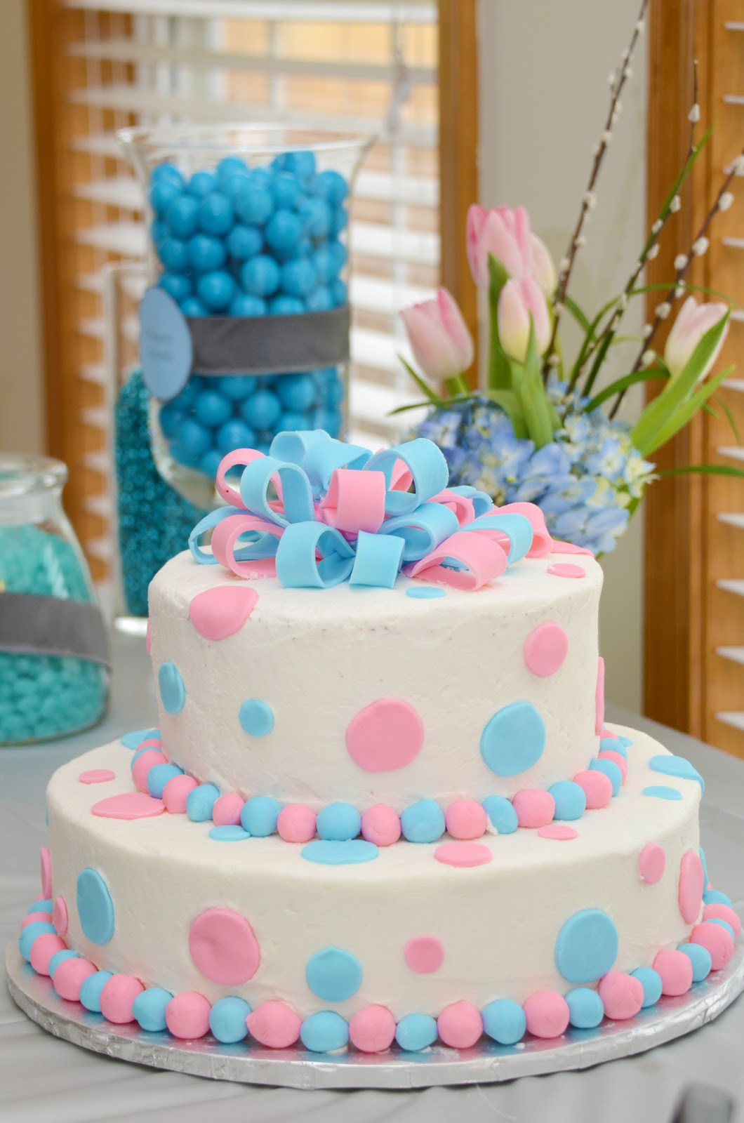 Gender Reveal Party Cake Ideas
 Vernon Volumes Baby Goble s Gender Reveal Party