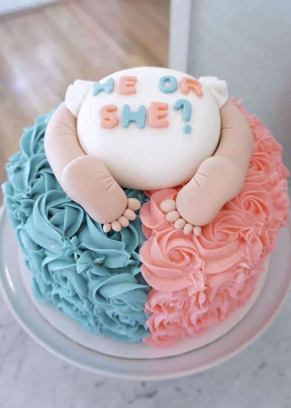 Gender Reveal Party Cake Ideas
 10 Adorable Gender Reveal Party Cakes
