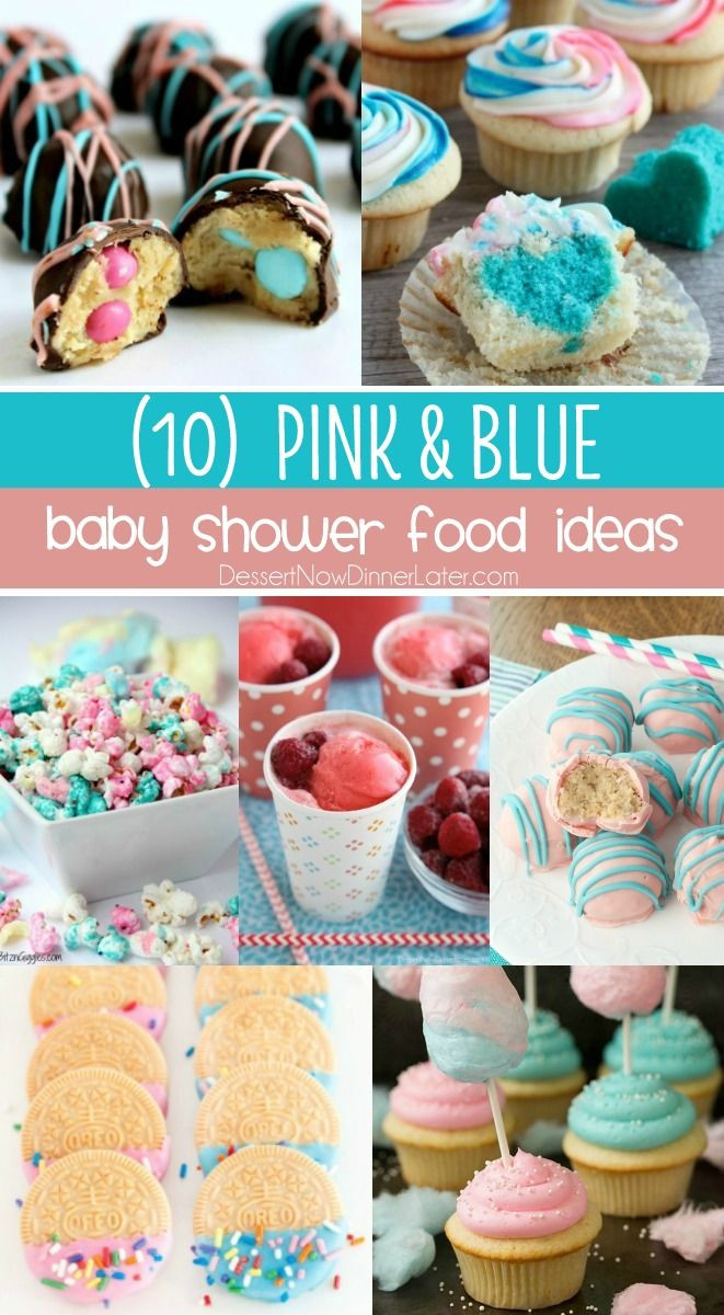 Gender Reveal Party Food Ideas During Pregnancy
 Your guests will "ooh" and "aah" over these tasty pink and