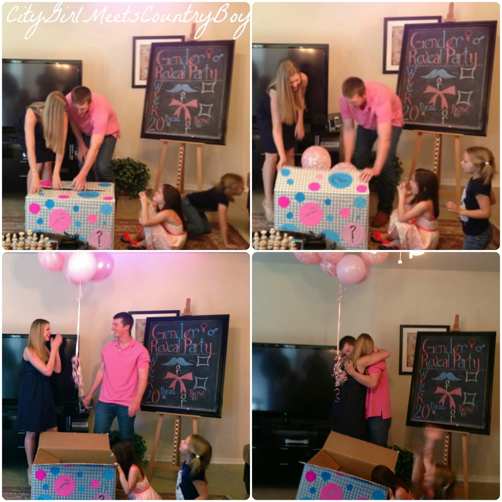 Gender Reveal Party Ideas Country
 City Girl Meets Country Boy GENDER REVEAL PARTY & 20 WEEKS