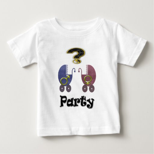 Gender Reveal Party Shirt Ideas
 Gender Reveal Party T Shirt