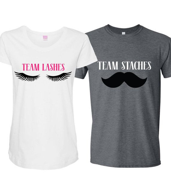 Gender Reveal Party Shirt Ideas
 Gender Reveal Shirts Team Lashes Team by