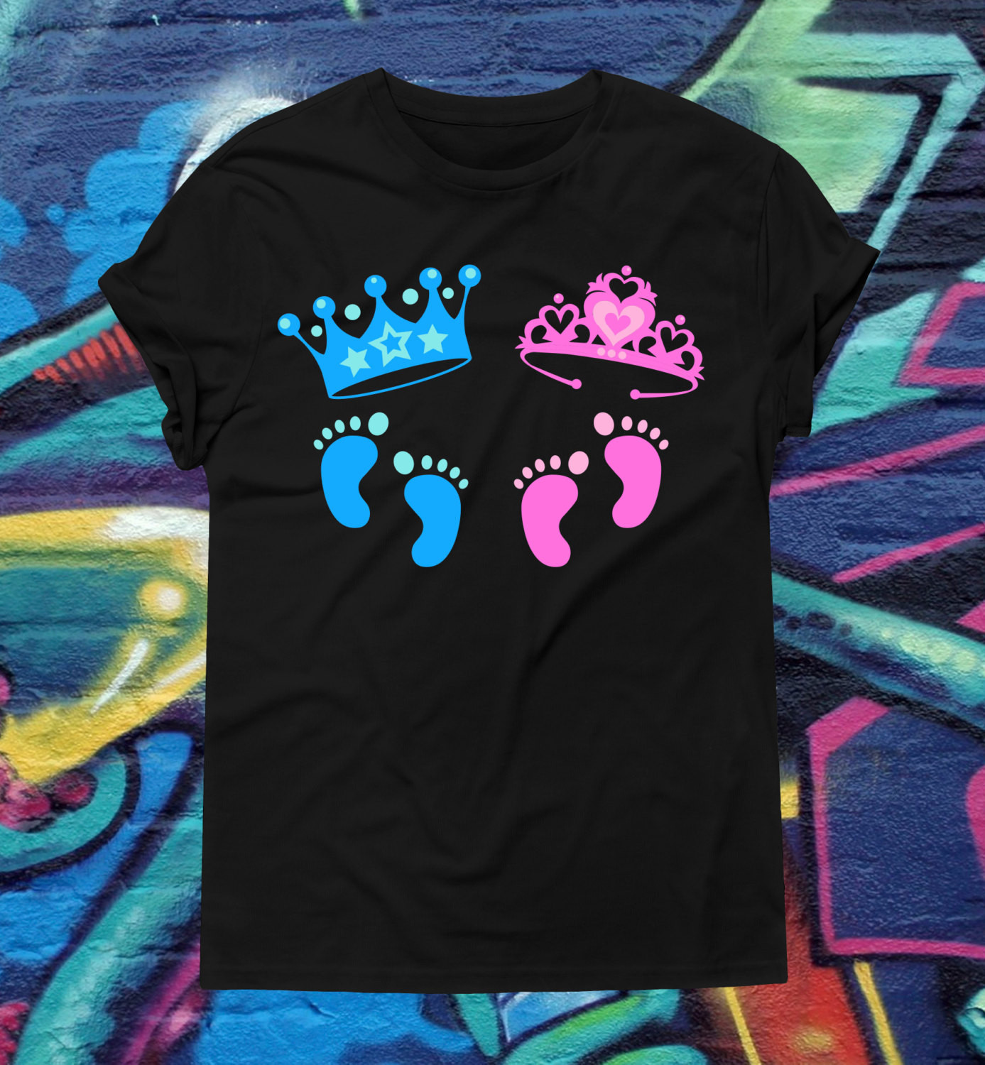 Gender Reveal Party Shirt Ideas
 Twins Gender Reveal Game T shirt Baby Girl Baby Boy Pregnancy