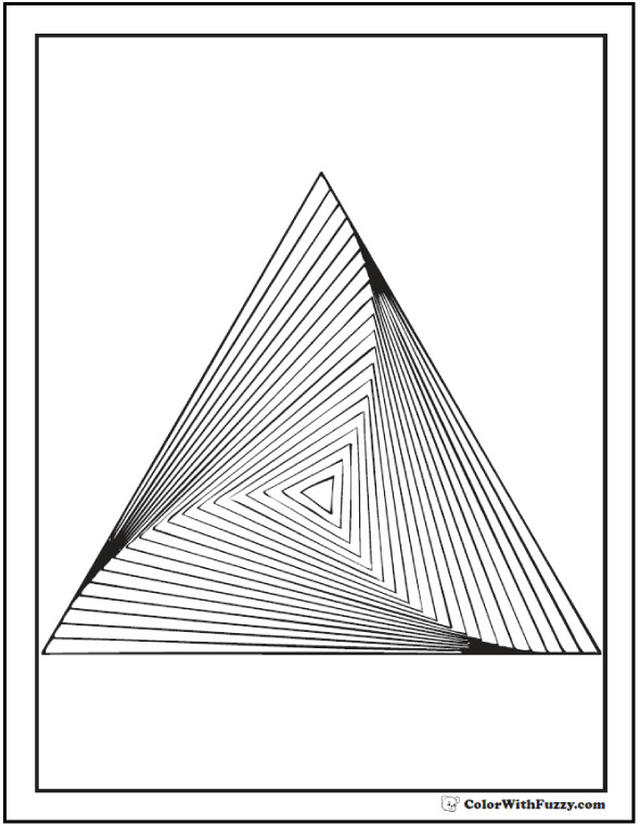 Geometric Adult Coloring Pages
 70 Geometric Coloring Pages To Print And Customize