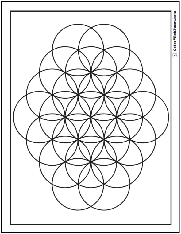 Geometric Coloring Pages For Kids
 70 Geometric Coloring Pages To Print And Customize