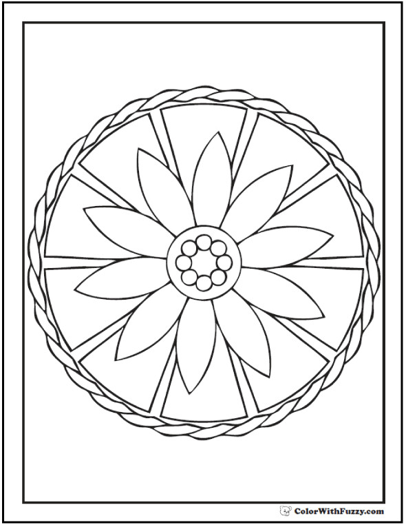 Geometric Coloring Pages For Kids
 70 Geometric Coloring Pages To Print And Customize