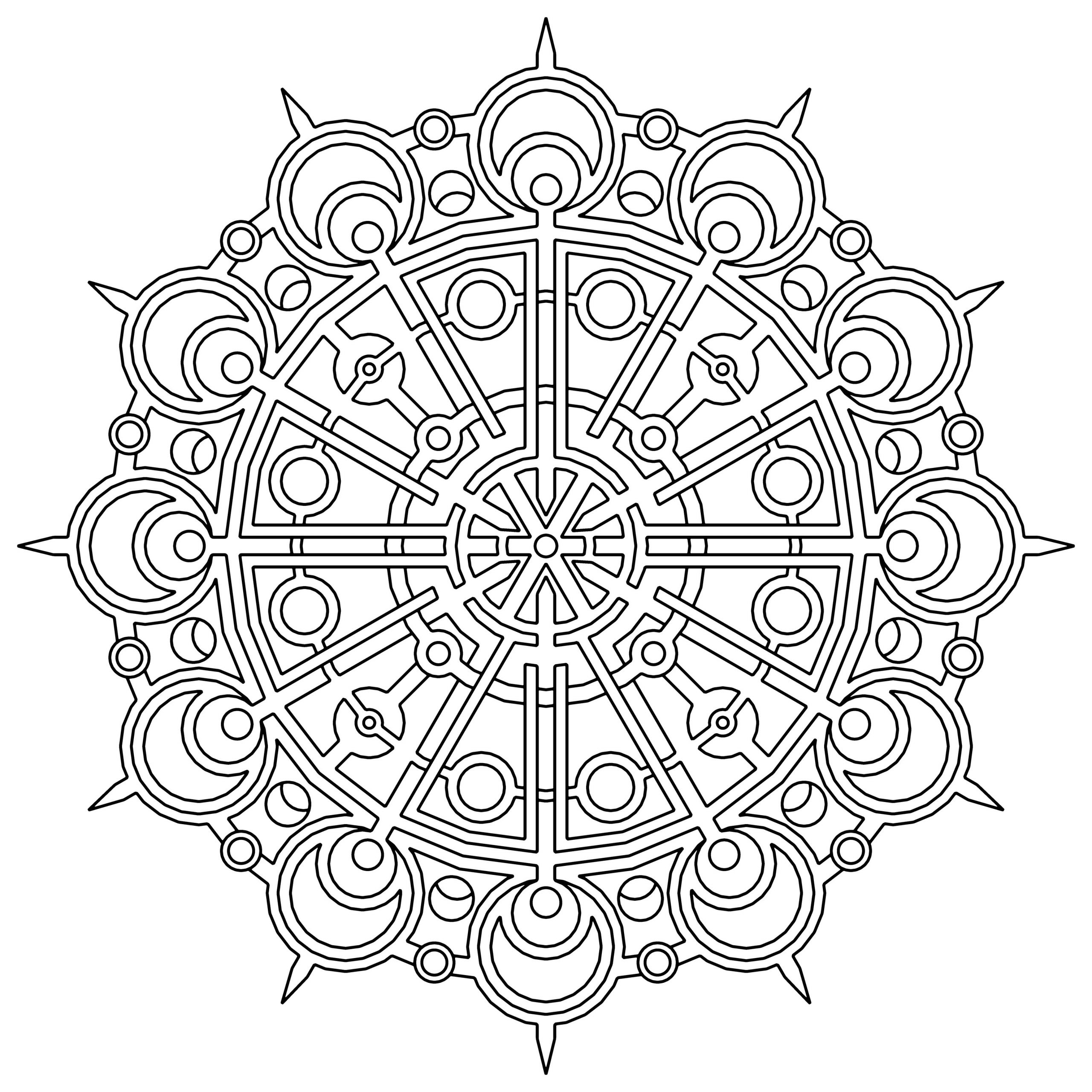 Geometric Coloring Pages For Kids
 Free Printable Geometric Coloring Pages For Kids