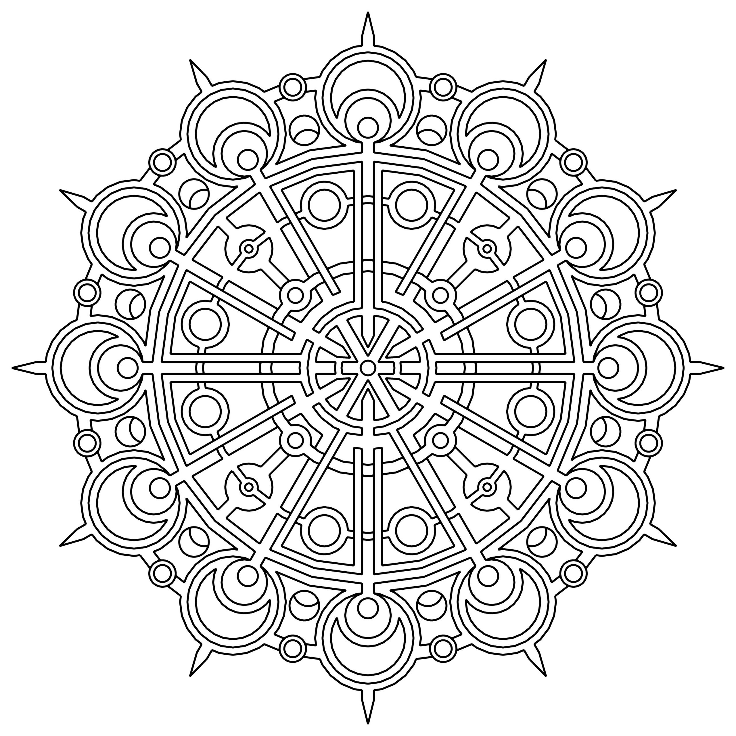 Geometric Coloring Pages For Kids
 Free Printable Geometric Coloring Pages For Kids