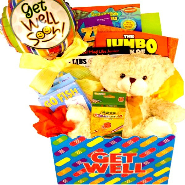 Get Well Gift Baskets For Kids
 Kids Get Well Activities Gift Box