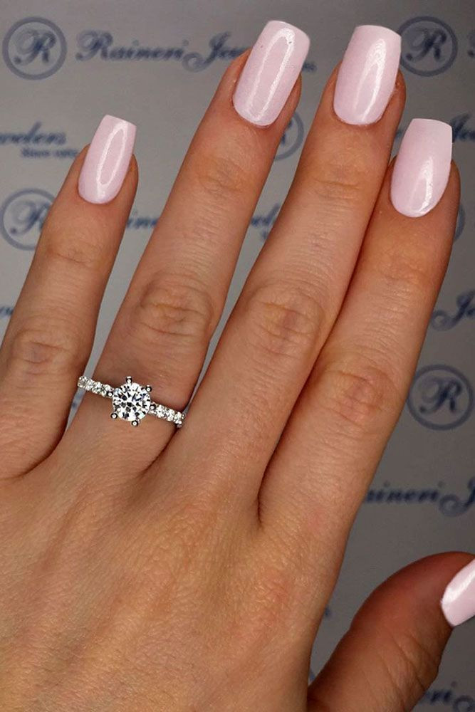 Getting Nails Done For Wedding
 45 Utterly Gorgeous Engagement Ring Ideas