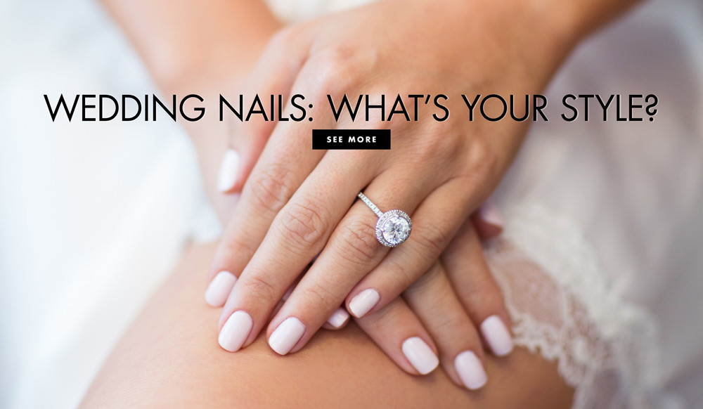 Getting Nails Done For Wedding
 Wedding Nails What s Your Style Inside Weddings