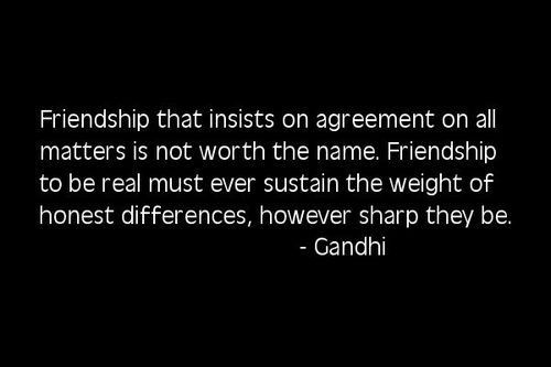 Ghandi Friendship Quote
 Gandhi Quotes About Friendship QuotesGram