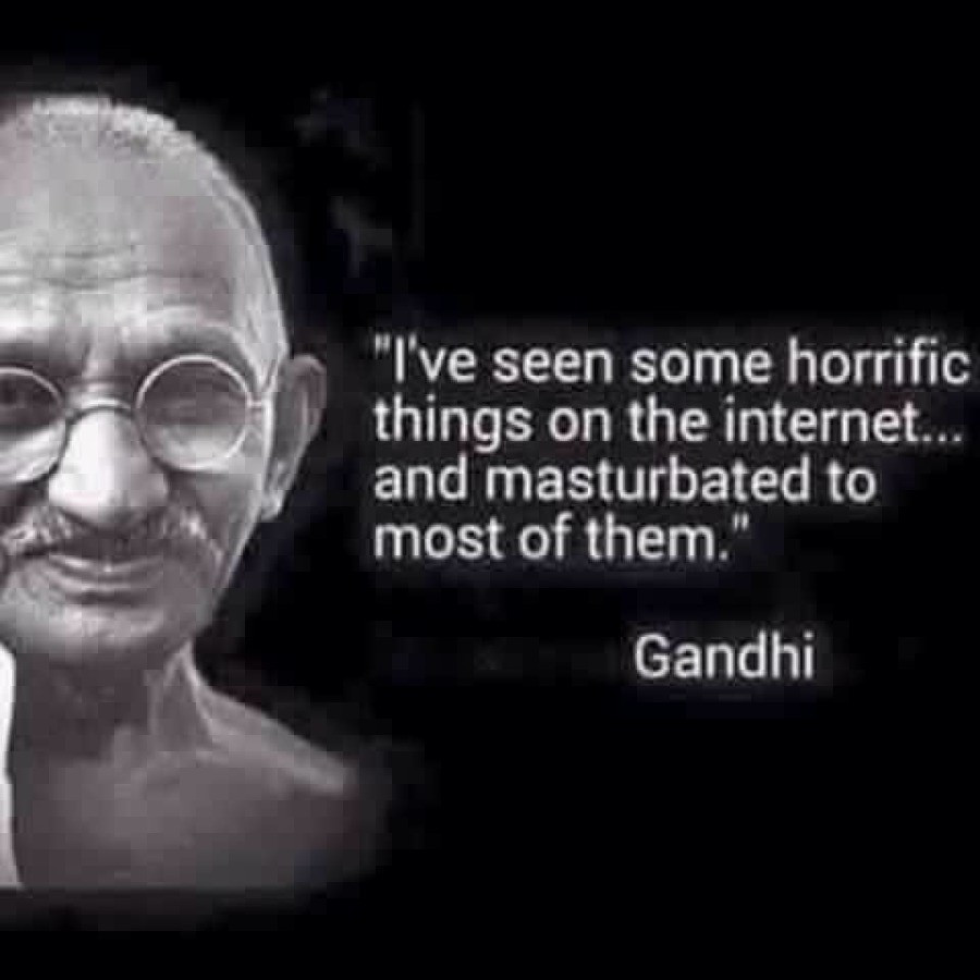 Ghandi Friendship Quote
 Real Gandhi Quote