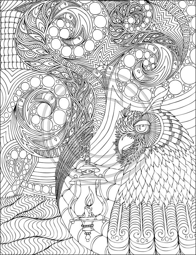 Giant Coloring Books For Adults
 Phil Lewis Art Coloring Books for Adults